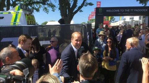 Isle of Man TT - Duke of Cambridge