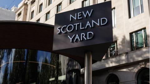 New Scotland Yard sign