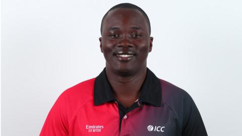 Zimbabwean cricket umpire Langton Rusere