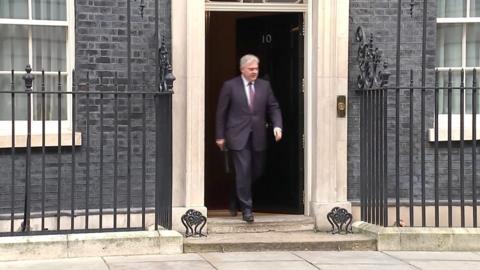 Brandon Lewis has taken over from Julian Smith as the new secretary of state from Northern Ireland.
