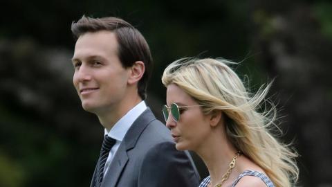 Jared Kushner and Ivanka Trump. Photo: 4 May 2017