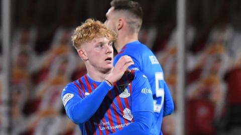 Sam Pearson levelled for Inverness CT