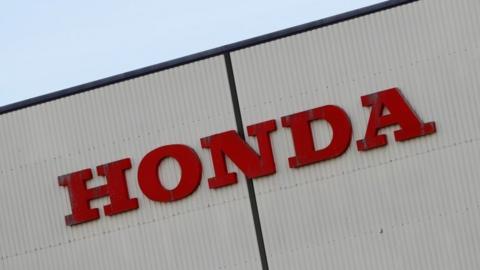 Honda factory sign