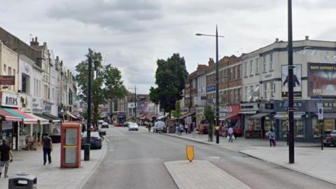 Google StreetView image of The Broadway in Southall.