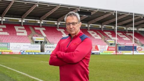 Interim director of rugby Nigel Davies at Scarlets