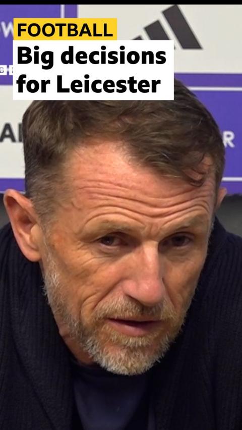 Big decisions for Leicester, says Gary Rowett