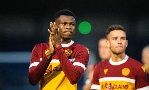 Motherwell's Moses Ebiye