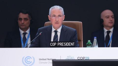 COP29-un prezidenti Muxtar Babayev bağlanış sessiyasında