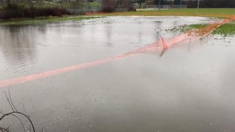 Flooding at Sue Noake