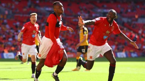 Morecambe celebrate