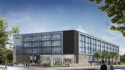 Proposed new DWP office in Treforest, Pontypridd