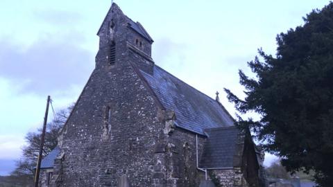 Church of St Michael in Llanfihangel yng Ngwynfa