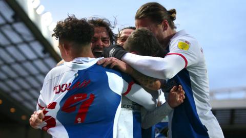 Blackburn celebrate