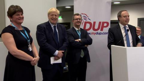 Boris at DUP event