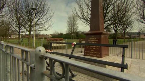 Glengormley war memorial