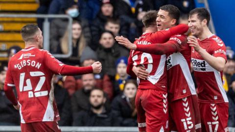 Middlesbrough celebrate