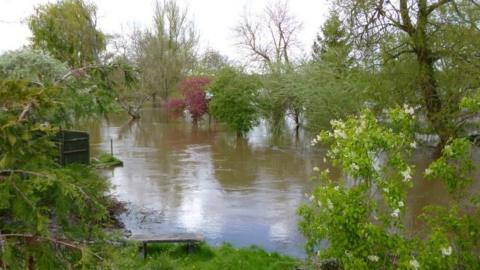 River Stour flooding