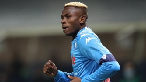 Napoli and Nigeria striker Victor Osimhen