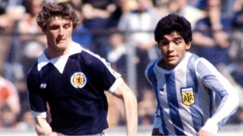 Diego Maradona & Paul Hegarty