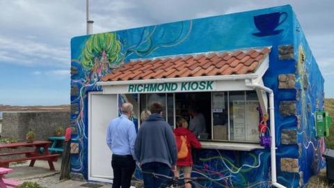 Richmond kiosk in Guernsey