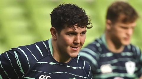 Uncapped Ireland hooker Tom Stewart