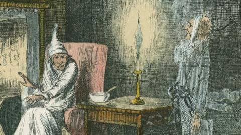 Vignette from 'A Christmas Carol' by Charles Dickens