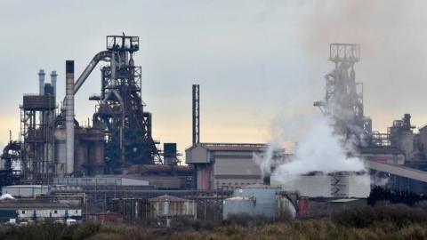 (File photo) Tata Steel works in Port Talbot, South Wales, pictured in 2016