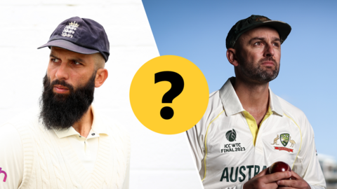 Ashes head-to-head: Moeen Ali and Nathan Lyon split