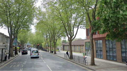 Google Street View image of Prince Regent Lane