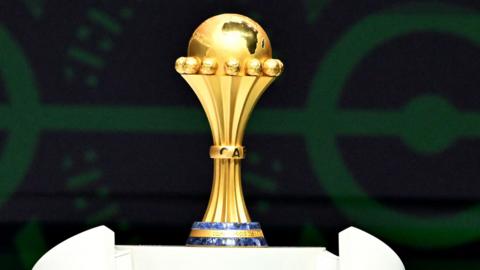 The Africa Cup of Nations trophy