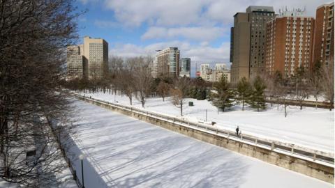 The Rideau Canal in Canada