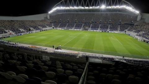 Bloomfield Stadium in Tel Aviv was due to host Israel's Euro 2024 qualifier on Thursday