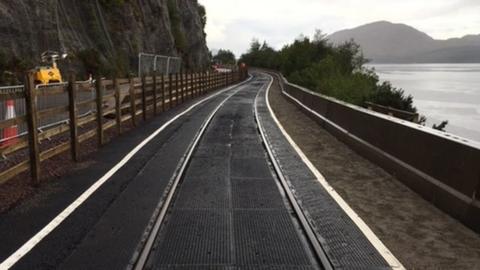 Tracks adapted for road traffic