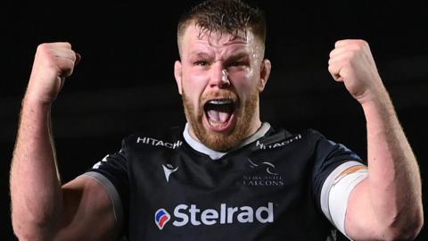 Callum Chick has made 123 appearances for Newcastle Falcons