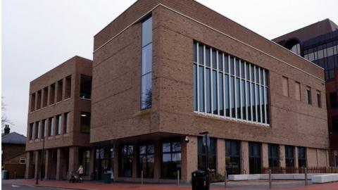 The offices of Thurrock Council