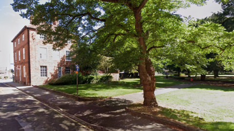 A park off Wilson Street in Newark