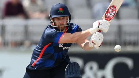 Former Lancashire skipper Steven Croft's fourth List A century was the first on his home ground