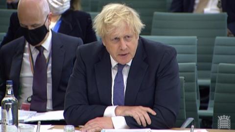 Boris Johnson at the Liaison Committee