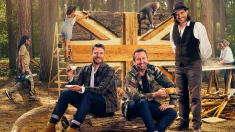 Promotional image for The Chop featuring Rick Edwards, Lee Mack and William Hardie