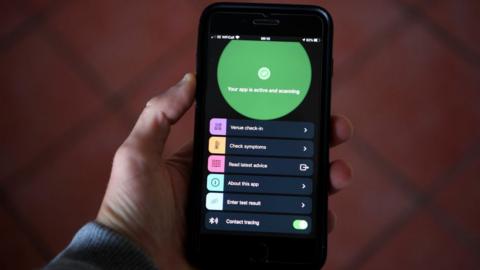 NHS Track and Trace app