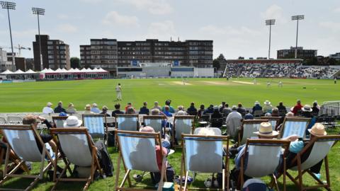 A County Championship match at Hove