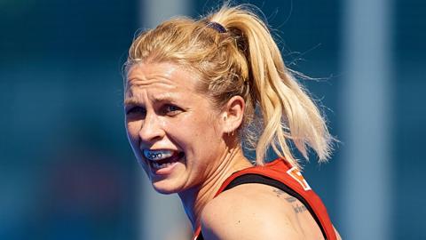 Wales hockey player Leah Wilkinson