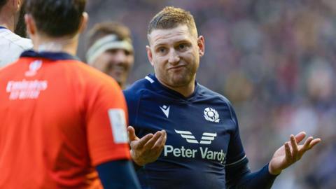 Scotland co-captain Finn Russell