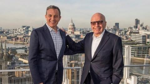 Disney's Bob Iger and 21st Century Fox's Rupert Murdoch