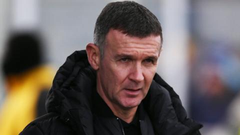 Cove Rangers Manager Jim McIntyre during a cinch Championship match between Cove Rangers and Partick Thistle at the Balmoral Stadium