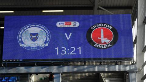 Peterborough v Charlton