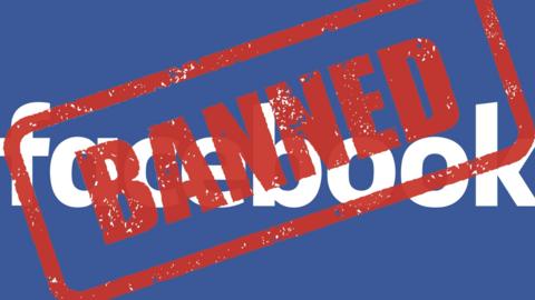 Facebook banned