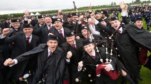 St Laurence O'Toole Pipe Band