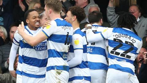 Dickie goal celebration