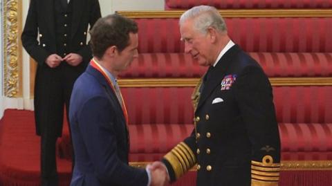 Andy Murray and the Prince of Wales
